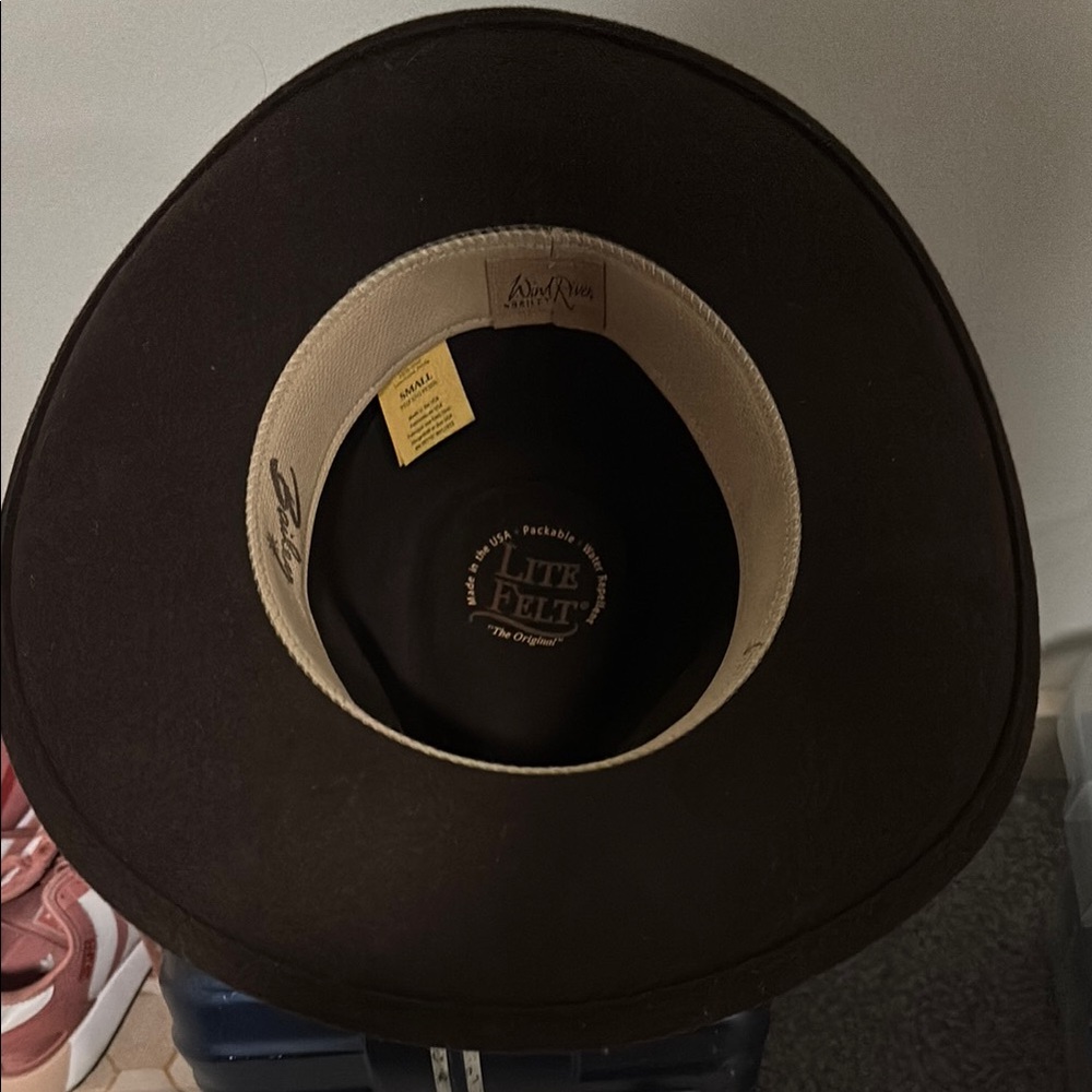 Brown Wide-Brimmed Cowboy Hat with Rounded Crown